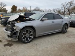 Salvage cars for sale from Copart Wichita, KS: 2018 Chrysler 300 S