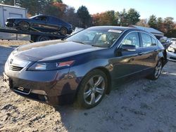Salvage cars for sale at Mendon, MA auction: 2014 Acura TL Tech