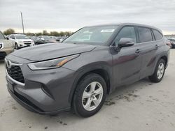 Vehiculos salvage en venta de Copart Grand Prairie, TX: 2021 Toyota Highlander L