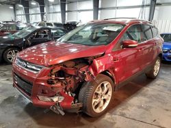 Salvage cars for sale from Copart Ham Lake, MN: 2014 Ford Escape Titanium