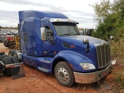 Salvage trucks for sale at Oklahoma City, OK auction: 2019 Peterbilt 579