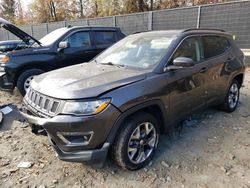 Salvage cars for sale from Copart Waldorf, MD: 2020 Jeep Compass Limited