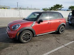 Salvage cars for sale from Copart Van Nuys, CA: 2016 Mini Cooper S Countryman