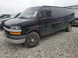 Chevrolet salvage cars for sale: 2010 Chevrolet Express G3500