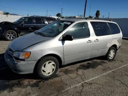 Salvage cars for sale at Van Nuys, CA auction: 2002 Toyota Sienna LE