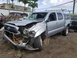 Salvage trucks for sale at Kapolei, HI auction: 2015 Toyota Tacoma Double Cab Prerunner