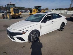 Salvage cars for sale at Dunn, NC auction: 2024 Hyundai Elantra SEL