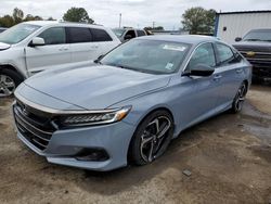 Salvage cars for sale at Shreveport, LA auction: 2022 Honda Accord Sport