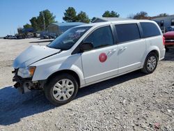 Salvage cars for sale at Prairie Grove, AR auction: 2018 Dodge Grand Caravan SE