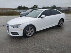 Salvage cars for sale at Orlando, FL auction: 2018 Audi A4 Premium