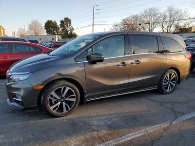 Salvage cars for sale from Copart Moraine, OH: 2019 Honda Odyssey Elite