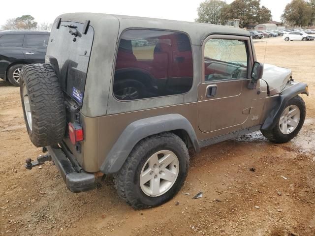 2004 Jeep Wrangler / TJ Rubicon