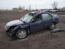 Salvage cars for sale from Copart Montreal Est, QC: 2002 Toyota Corolla CE
