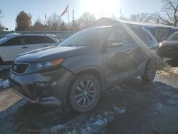 Salvage cars for sale at Wichita, KS auction: 2013 KIA Sorento SX