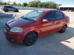 Salvage cars for sale from Copart Corpus Christi, TX: 2011 Chevrolet Aveo LT