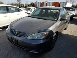 Toyota Camry salvage cars for sale: 2004 Toyota Camry LE