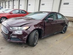Salvage cars for sale from Copart Louisville, KY: 2013 Ford Fusion S