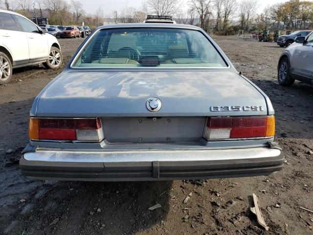 1987 BMW 635 CSI Automatic L6