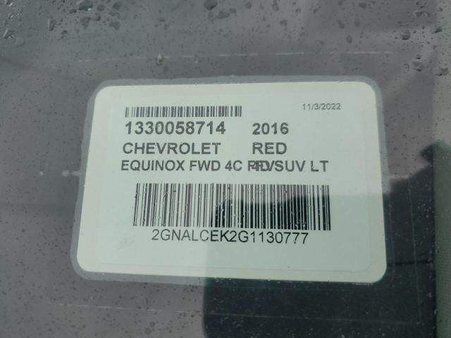 2016 Chevrolet Equinox LT