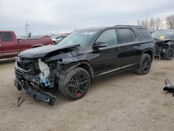 Salvage cars for sale at Greenwood, NE auction: 2018 Chevrolet Traverse Premier