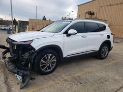 Salvage cars for sale from Copart Gaston, SC: 2020 Hyundai Santa FE Limited