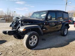 Salvage cars for sale from Copart Indianapolis, IN: 2018 Jeep Wrangler Unlimited Sport