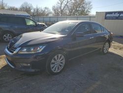 Salvage cars for sale from Copart Wichita, KS: 2013 Honda Accord EXL