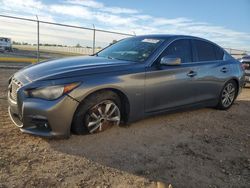 Salvage cars for sale from Copart Houston, TX: 2017 Infiniti Q50 Premium