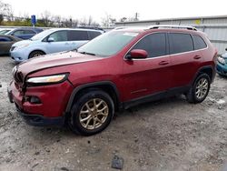 Jeep salvage cars for sale: 2017 Jeep Cherokee Latitude