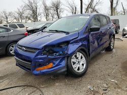 Salvage cars for sale at Bridgeton, MO auction: 2016 Ford Escape S