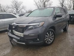 Honda Pilot salvage cars for sale: 2019 Honda Pilot EXL