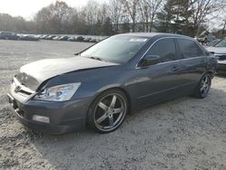 Salvage cars for sale at North Billerica, MA auction: 2007 Honda Accord LX