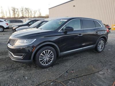 Lincoln salvage cars for sale: 2016 Lincoln MKX Select