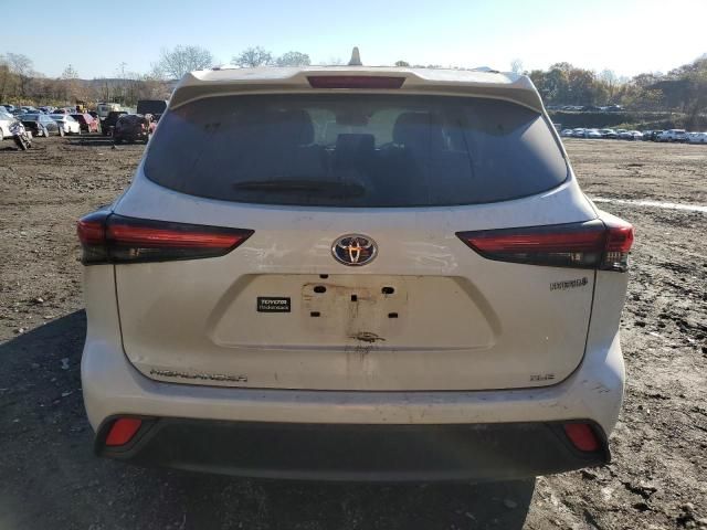 2020 Toyota Highlander Hybrid XLE