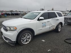 Dodge Durango Citadel salvage cars for sale: 2014 Dodge Durango Citadel