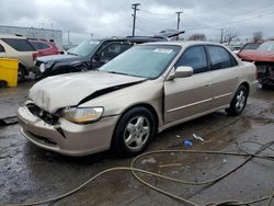 Salvage cars for sale from Copart Chicago Heights, IL: 2000 Honda Accord EX