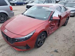 Salvage cars for sale at Bridgeton, MO auction: 2021 Hyundai Elantra Limited