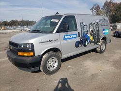 Salvage trucks for sale at Dunn, NC auction: 2021 Chevrolet Express G2500