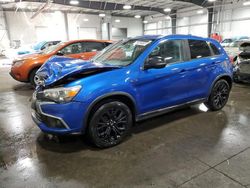 Salvage cars for sale at Ham Lake, MN auction: 2017 Mitsubishi Outlander Sport ES