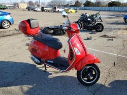 Salvage motorcycles for sale at Moraine, OH auction: 2022 Vespa GTS 300