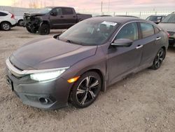 Salvage cars for sale at Nisku, AB auction: 2017 Honda Civic Touring