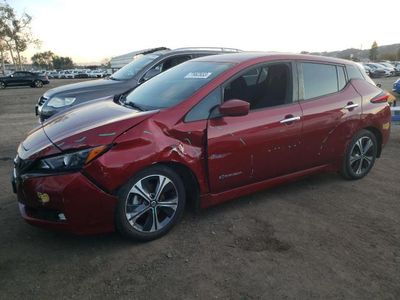 Salvage cars for sale from Copart San Martin, CA: 2019 Nissan Leaf S