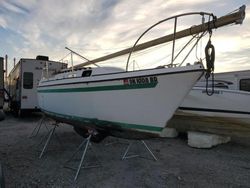 Salvage boats for sale at Tulsa, OK auction: 1977 Sail Boat