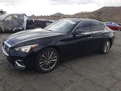 Infiniti Vehiculos salvage en venta: 2018 Infiniti Q50 Luxe