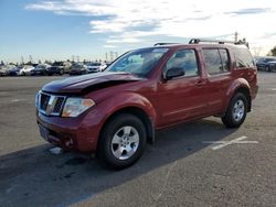 Salvage cars for sale from Copart Rancho Cucamonga, CA: 2007 Nissan Pathfinder LE