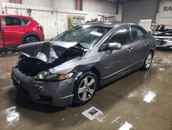 Salvage cars for sale from Copart Elgin, IL: 2009 Honda Civic LX-S