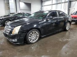 Salvage cars for sale at Ham Lake, MN auction: 2010 Cadillac CTS Performance Collection