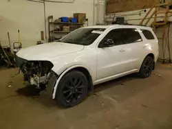 Salvage cars for sale at Ham Lake, MN auction: 2017 Dodge Durango GT