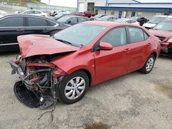 Salvage cars for sale from Copart Mcfarland, WI: 2014 Toyota Corolla L