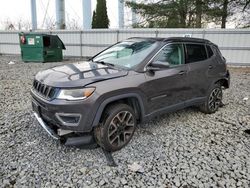 Salvage cars for sale from Copart Windsor, NJ: 2018 Jeep Compass Limited